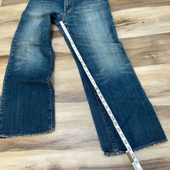 Material London Mens Jeans 32 x 30 Classic Fit Dark Wash Denim - Picture 3 of 8